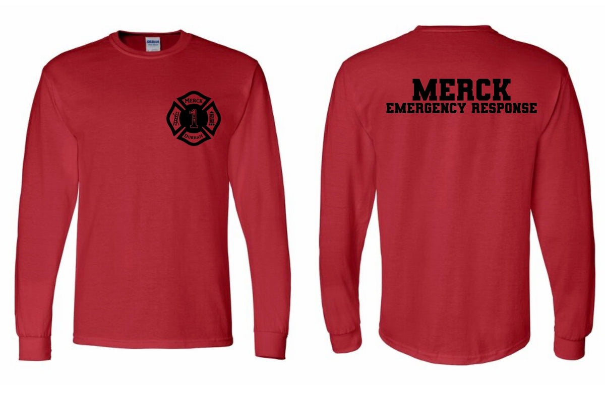 Red Printed Long Sleeve