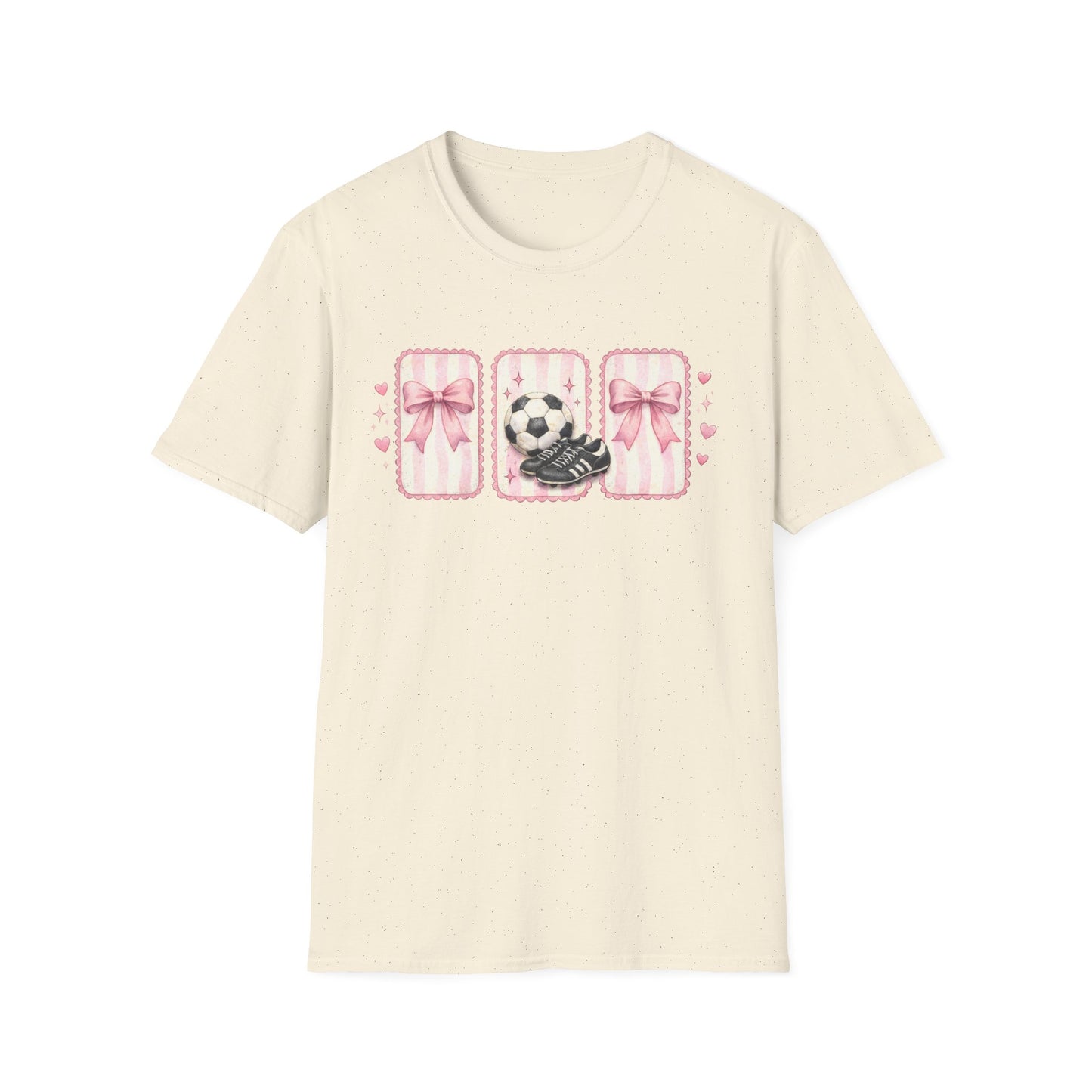 Pink Soccer Coquette and Bows design