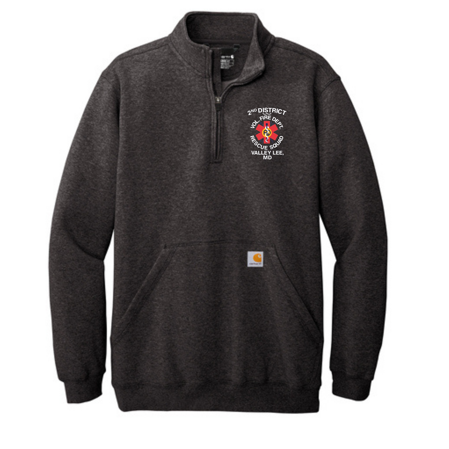 Carhartt Quarter Zip Embroidered