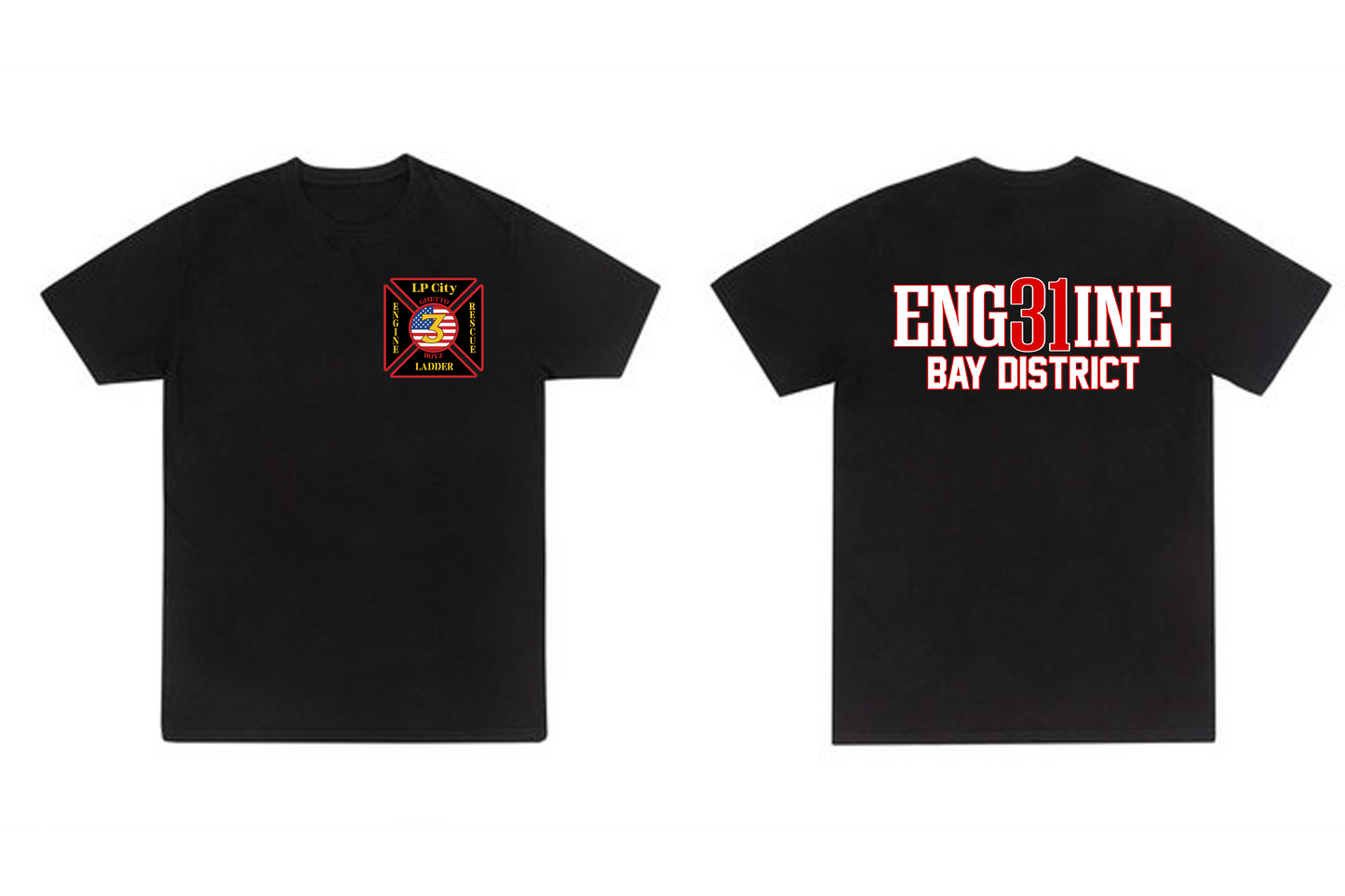 Engine 31 Bay District Ghetto Boyz Patch Short Sleeve