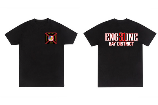 Engine 31 Bay District Ghetto Boyz Patch Short Sleeve