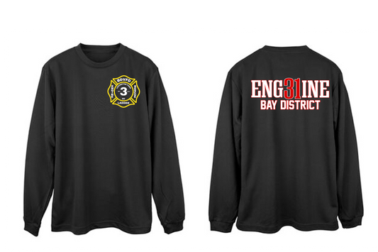 Engine 31 Bay District Main Station Patch Long Sleeve