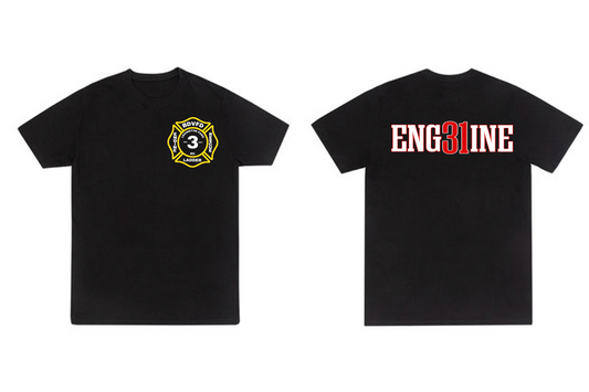 Engine 31 Main Station Patch Short Sleeve