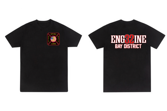 Engine 32 Bay District Ghetto Boyz Patch Short Sleeve