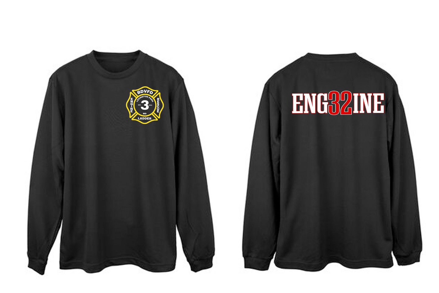 Engine 32 Main Station Patch Long Sleeve