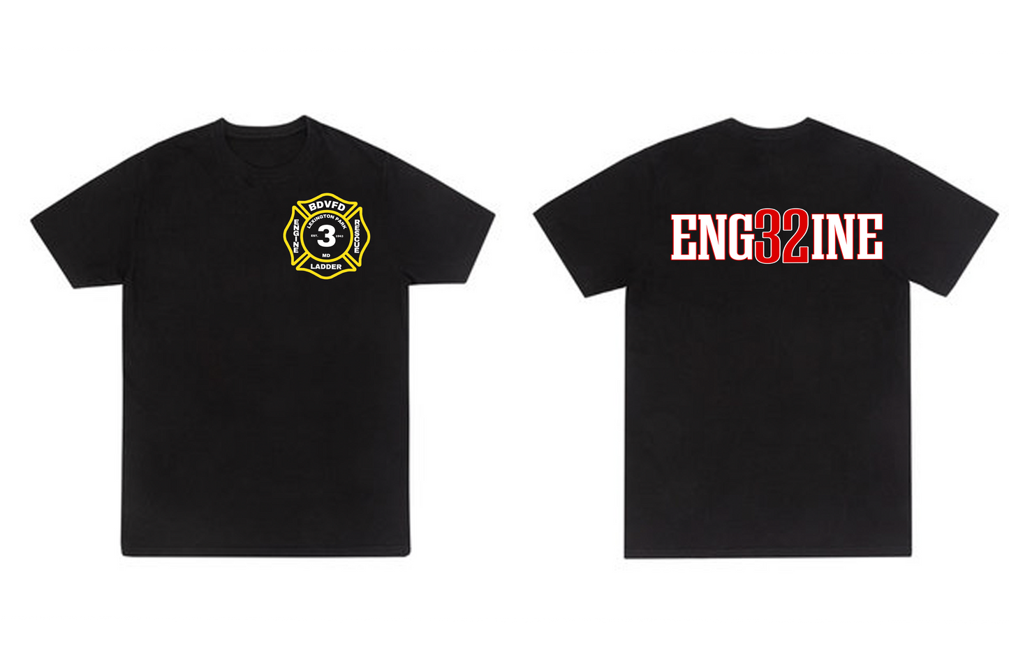 Engine 32 Main Station Patch Short Sleeve