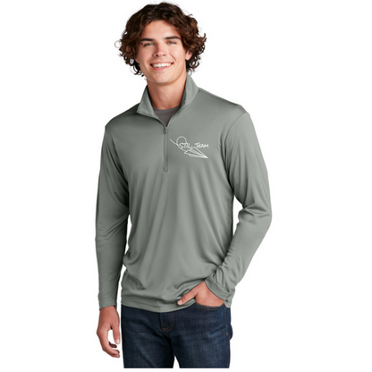 Quarter Zip Embroidered
