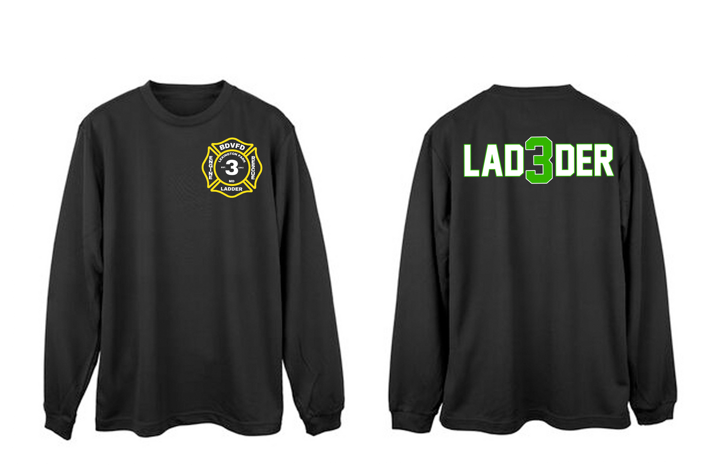 Ladder 3 Main Station Patch Long Sleeve