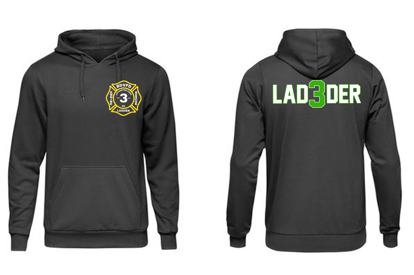 Ladder 3 Main Station Patch Sweatshirt