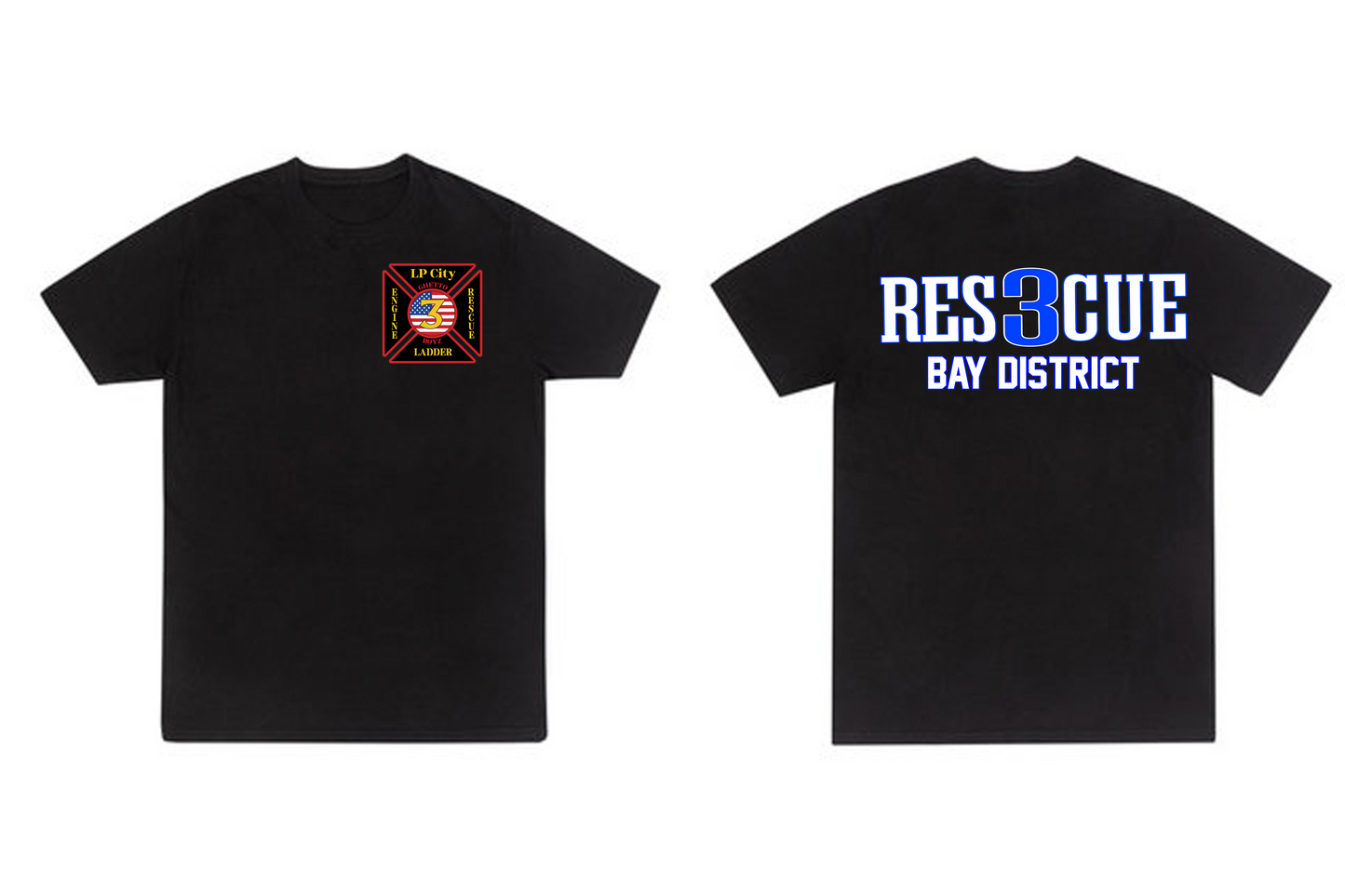 Rescue 3 Bay District Ghetto Boyz Patch Short Sleeve