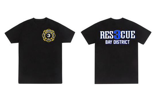 Rescue 3 Bay District Main Station Patch Short Sleeve