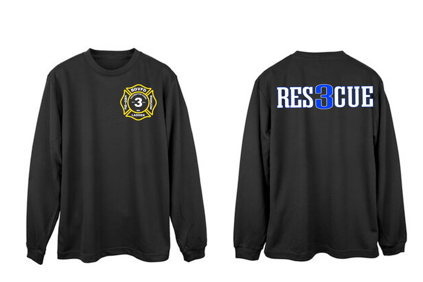 Rescue 3 Main Station Patch Long Sleeve