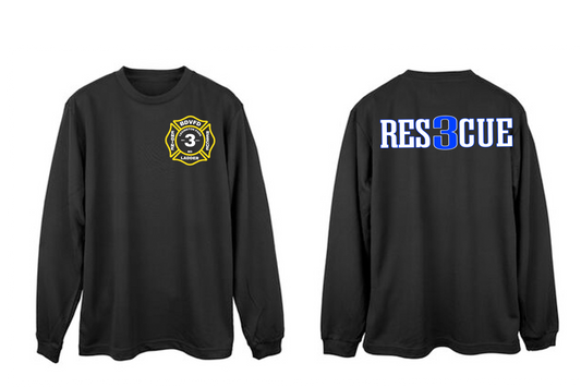 Rescue 3 Main Station Patch Long Sleeve