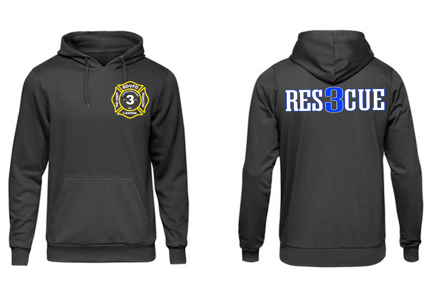 Rescue 3 Main Station Patch Sweatshirt