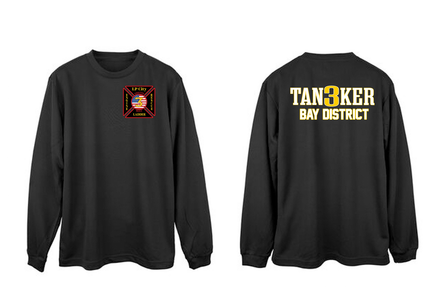 Tanker 3 Bay District Ghetto Boyz Patch Long Sleeve