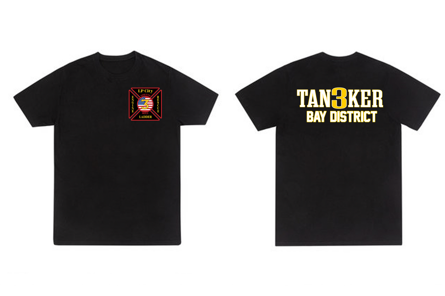 Tanker 3 Bay District Ghetto Boyz Patch Short Sleeve