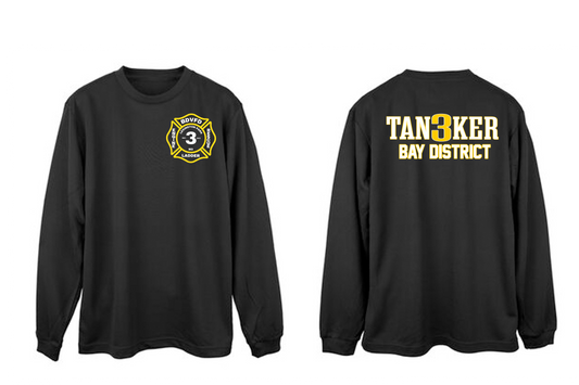 Tanker 3 Bay District Main Station Patch Long Sleeve