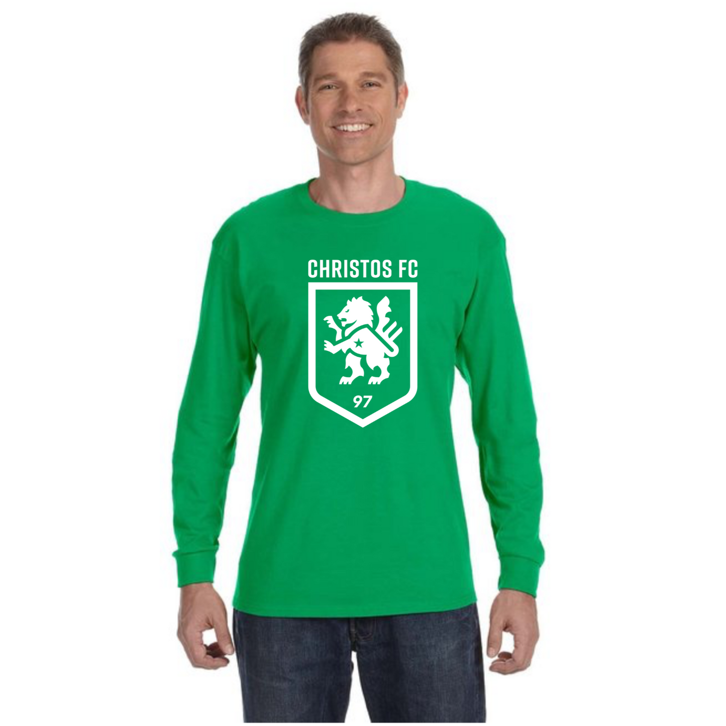 Adult Long Sleeve 100% Cotton Shirt