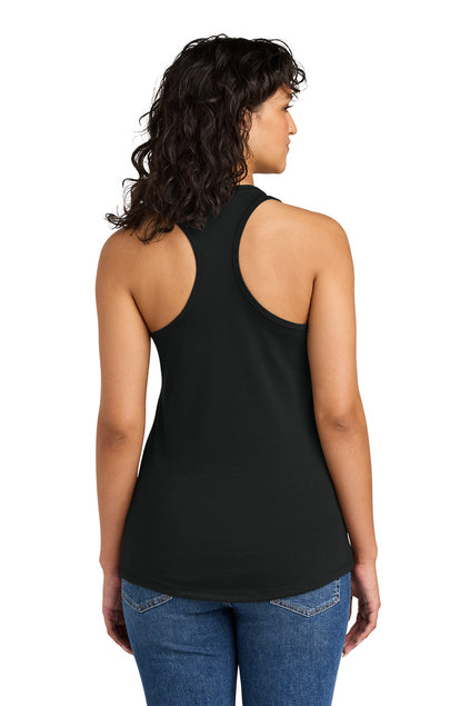 Women's Racerback tank top with chest STIL print