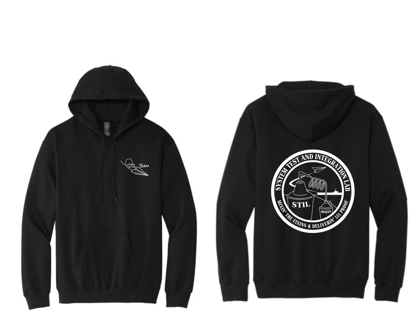 Printed Hooded Sweatshirt