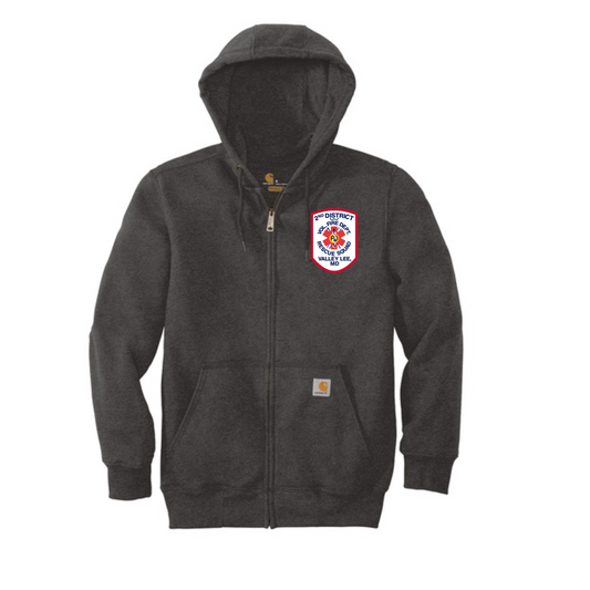 Carhartt Zip up Hoodie Embroidered