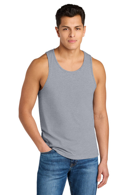 Men's tank top with large writing on front