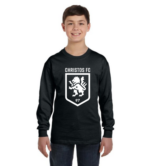 Youth Long Sleeve 100% Cotton Shirt