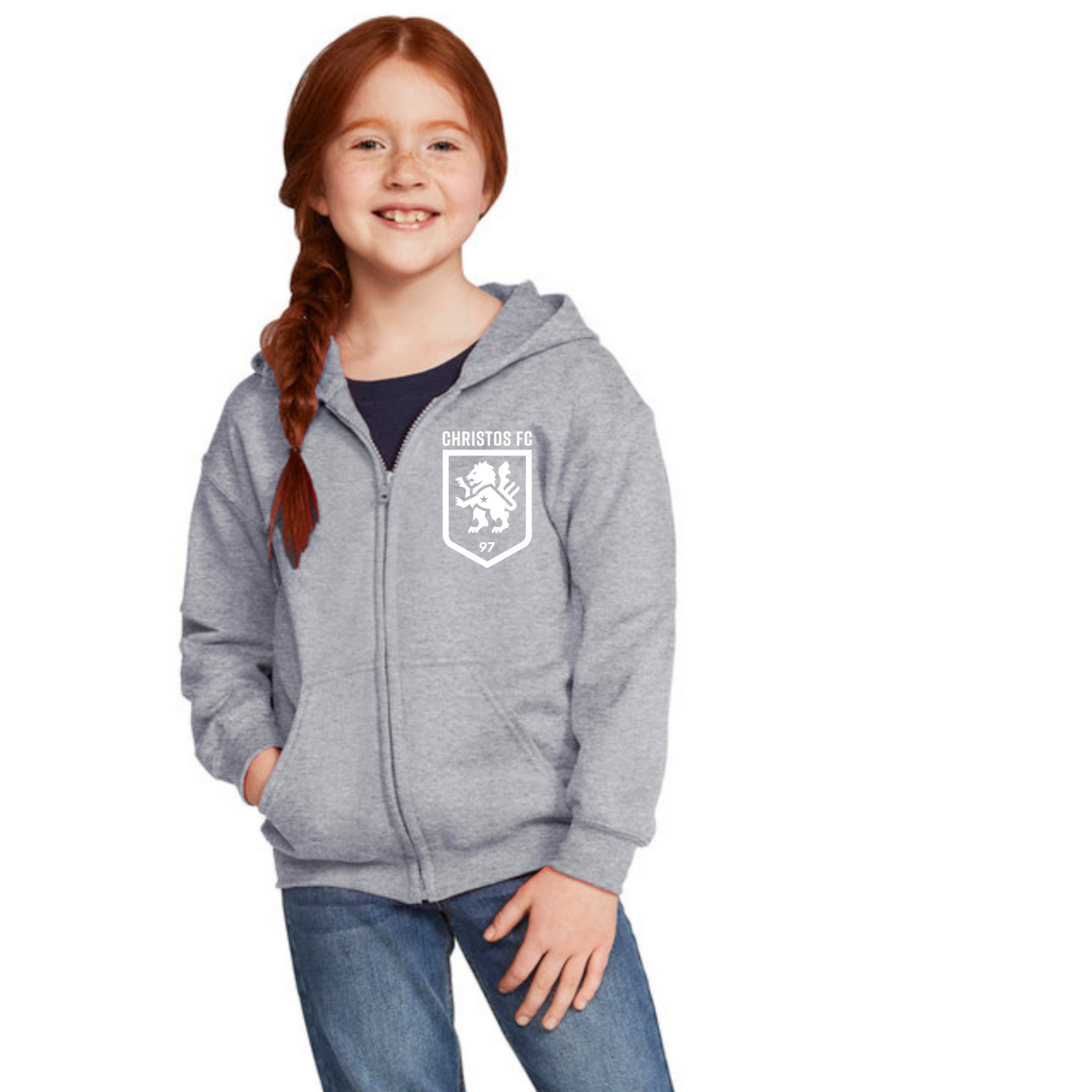 Youth Zip Up Sweatshirt