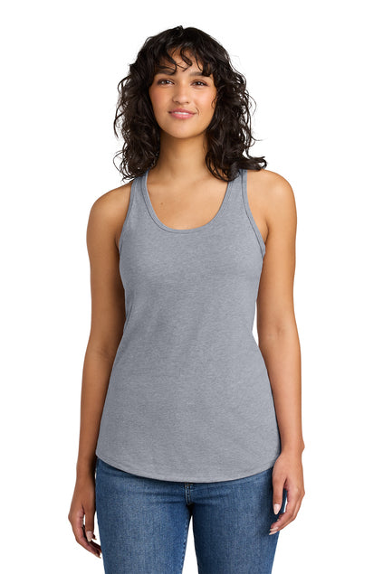 Women's Racerback tank top with chest STIL print